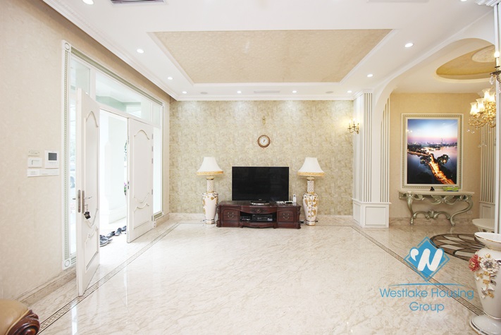 Spacious villa for rent in Ciputra, Tay Ho